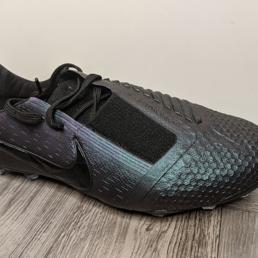 New Nike Jr. Phantom Venom Elite FG Black/Black - Picture 2 of 10